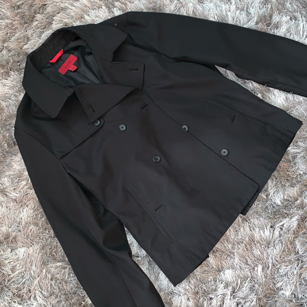 Alfani short waist trench coat